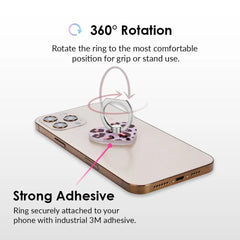 Purrfect Pink Leopard Phone Ring
