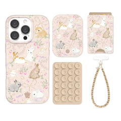 Bunnies & Bows iPhone Bundle Set - Wallet