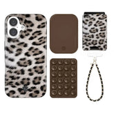 Arctic Leopard iPhone Bundle Set - Wallet