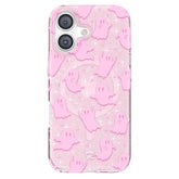 Ghosted Pink Glitter iPhone Case
