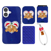 Winter Teddy iPhone Bundle Set - Wallet