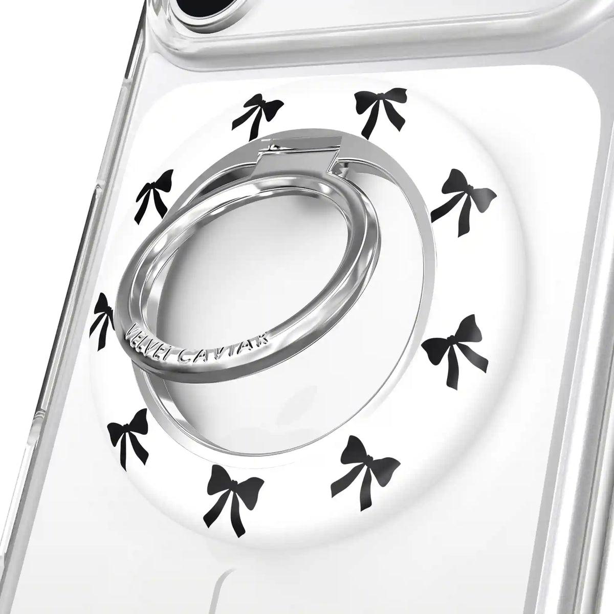 Black Bows MagSafe Grip Ring
