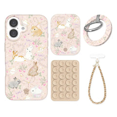 Bunnies & Bows iPhone Bundle Set - Grip