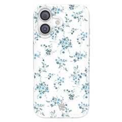 French Blue Floral iPhone Case