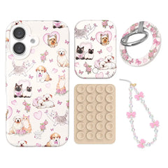 Puppies and Kittens iPhone Bundle Set - Grip