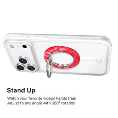 Red Hot Leopard MagSafe Grip Ring