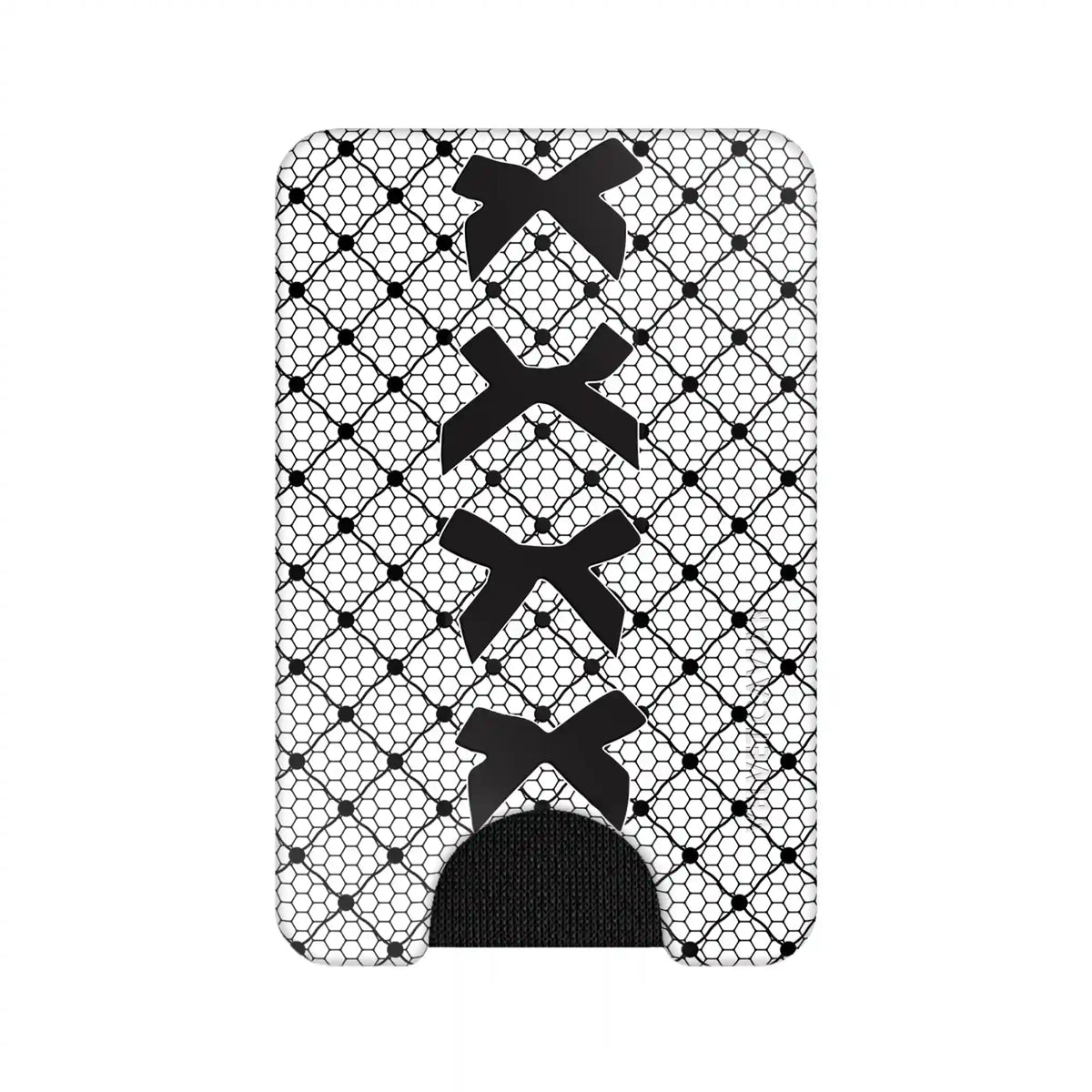 Lacy Black Bows MagSafe Wallet