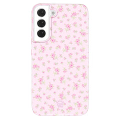 Dainty Pink Floral Samsung Case