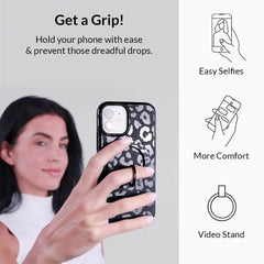 Spotted Cheetah MagSafe Grip Ring